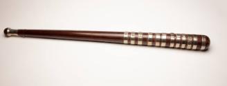 Herkimer County Champion Base Ball trophy bat