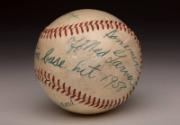 Ted Williams 1000th Extra-Base Hit baseball