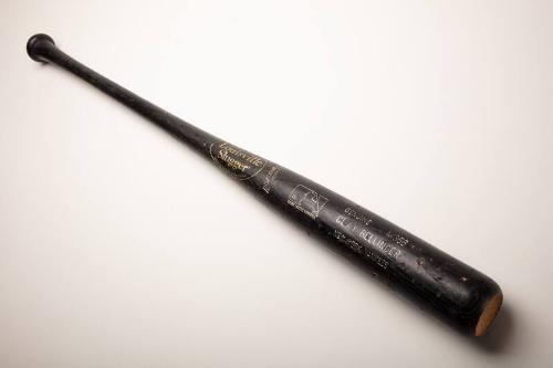 Luis Sojo World Series bat