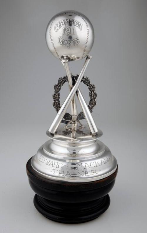 John McGraw and Edward Mackall trophy