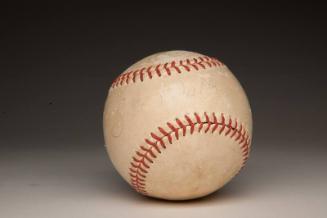 First World Series Night Game ball