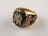 New York Yankees World Series ring