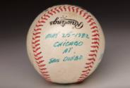 Fergie Jenkins 3000th Strikeout ball