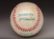 Fergie Jenkins 3000th Strikeout ball