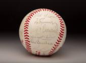 Milwaukee Brewers World Series Autographed ball