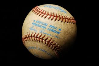 Phil Niekro 3000th Career Strikeout ball