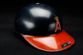 Reggie Jackson 500th Career home run helmet