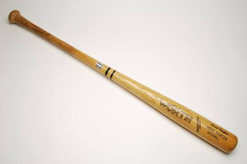 Andre Dawson home run bat