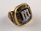 Minnesota Twins World Series ring