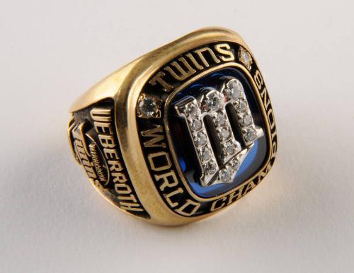 Minnesota Twins World Series ring