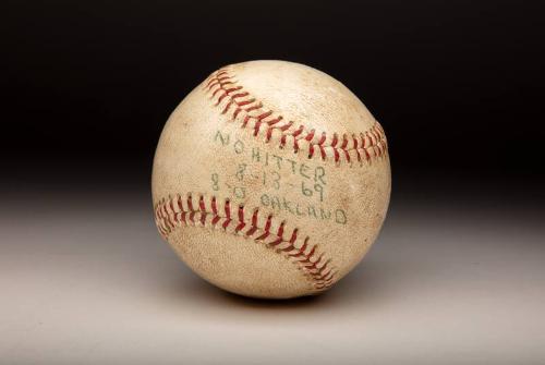 Jim Palmer No-Hitter ball