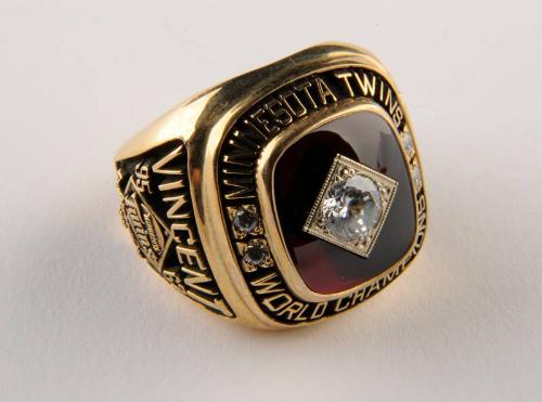 Minnesota Twins World Series ring