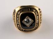 Minnesota Twins World Series ring