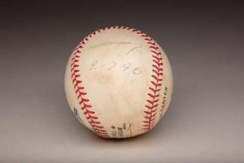 Hideo Nomo No-Hitter ball