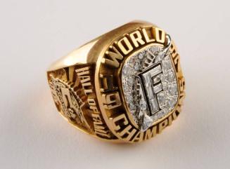 Florida Marlins World Series ring