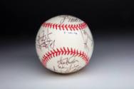 New York Yankees World Series Autographed ball