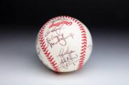 New York Yankees World Series Autographed ball