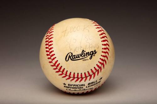 Steve Carlton 4000th Career Strikeout ball