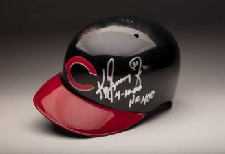 Ken Griffey, Jr. 400th home run helmet