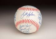 New Britain Red Sox Autographed ball