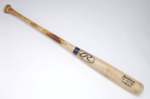 Tino Martinez World Series bat