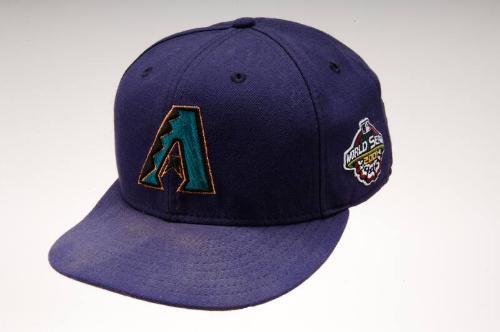 Randy Johnson World Series cap