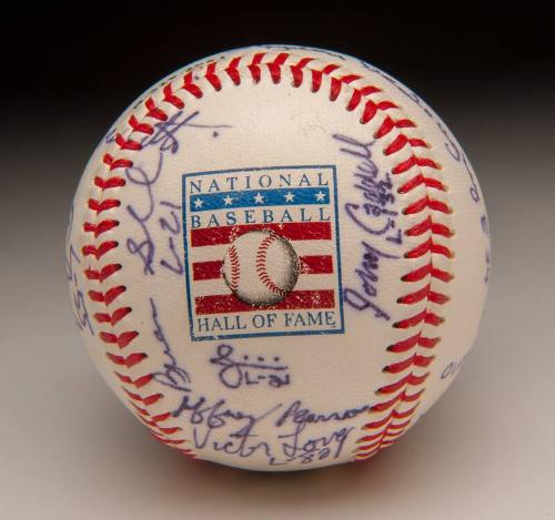 New York City Fire and Rescue Workers Autographed ball