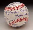 New York City Fire and Rescue Workers Autographed ball