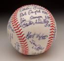 New York City Fire and Rescue Workers Autographed ball