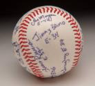 New York City Fire and Rescue Workers Autographed ball