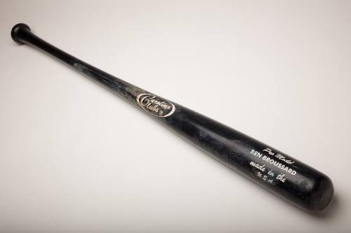 Ben Broussard Pinch-Hit Grand Slam home run bat