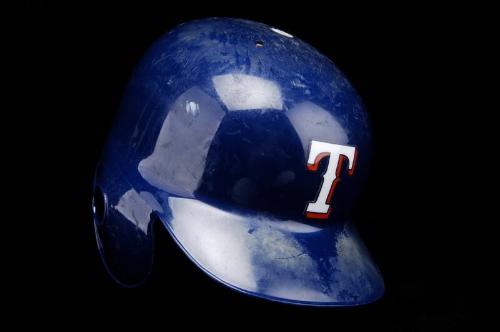 Mark Teixeira 43rd Season home run helmet