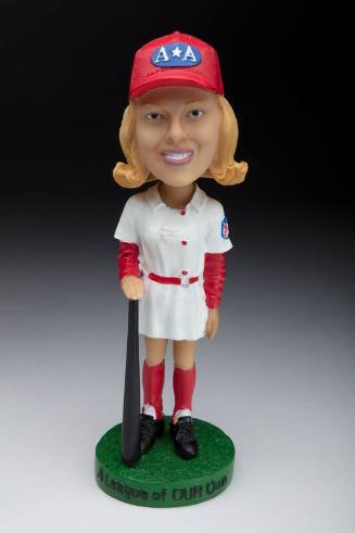 Marie Mahoney All-American Girls Professional Baseball League bobblehead