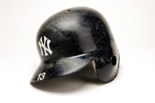 Álex Rodríguez 500th Career home run helmet