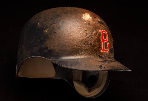 Manny Ramirez 500th home run helmet