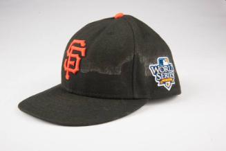 Matt Cain World Series cap