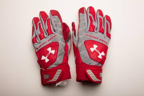 Jonny Gomes World Series batting gloves