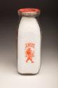 Baseball Motif milk bottle