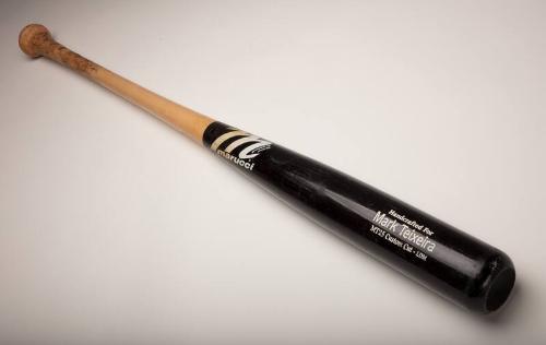 Mark Teixeira 400th Career home run bat