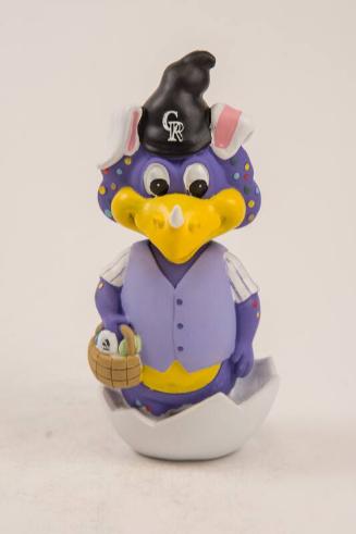 Colorado Rockies "The Dinger Bunny" bobblehead