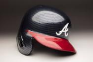 Ender Inciarte SunTrust Park Inaugural Season helmet