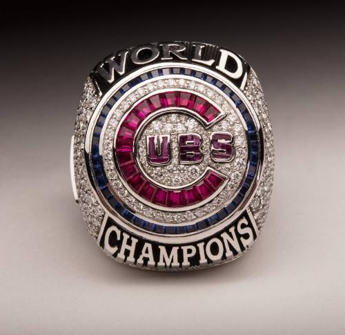 Chicago Cubs 2016 World Series ring