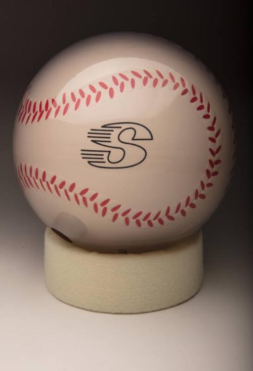 Baseball bowling ball