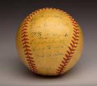 Experimental Yellow Autographed ball