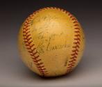 Experimental Yellow Autographed ball