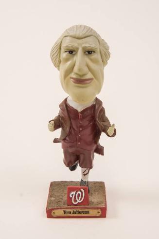 Washington Nationals Thomas Jefferson bobblehead