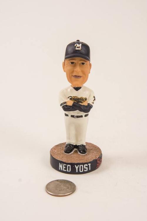 Ned Yost mini bobblehead