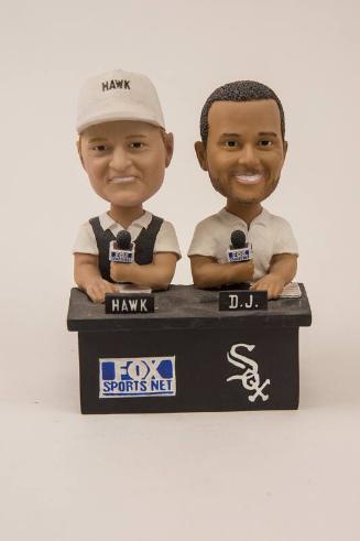 Ken "Hawk" Harrelson and Darrin Jackson dual bobblehead