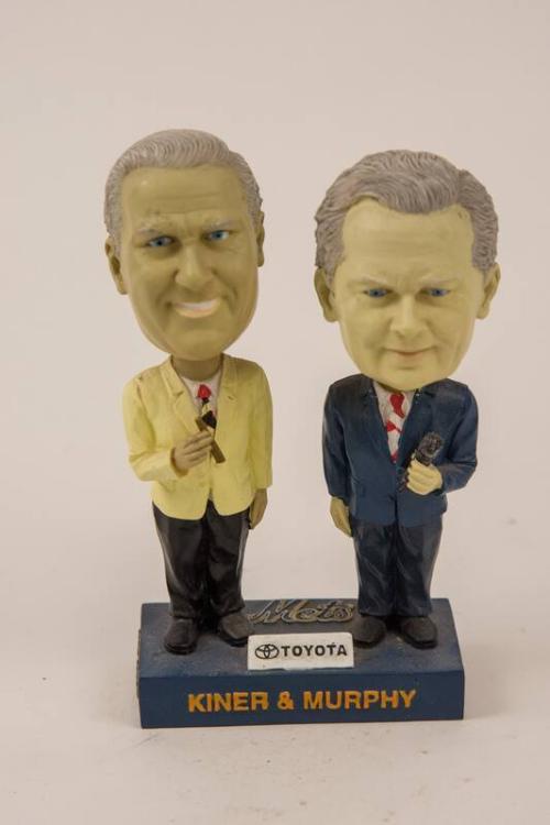 Ralph Kiner and Bob Murphy dual bobblehead