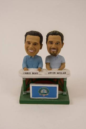 Chris Rose and Kevin Millar dual bobblehead